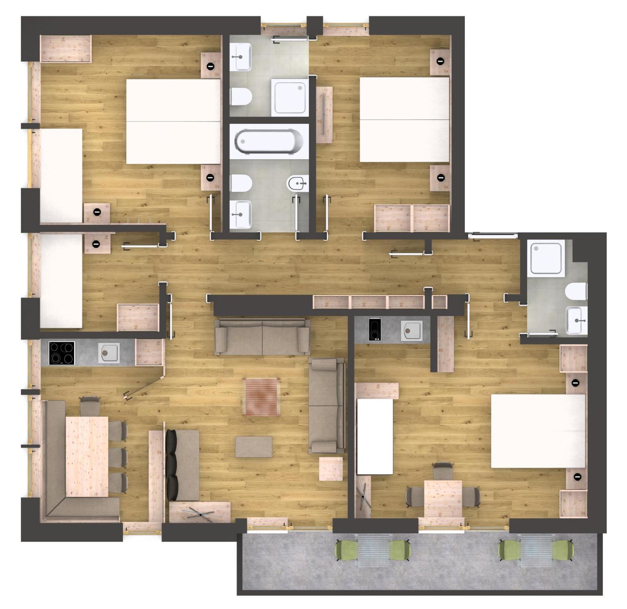 Apartments Heritage House Margherita Santa Cristina Val Gardena Zimmer foto